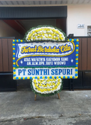Papan Bunga Duka di Jatimukti
