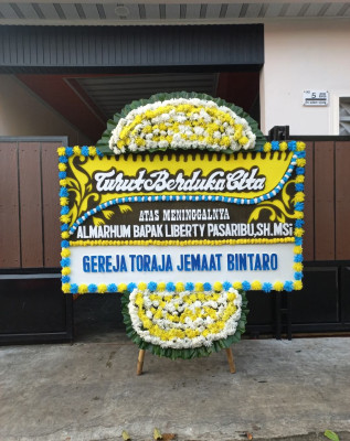 Papan Bunga Duka di Jatimukti
